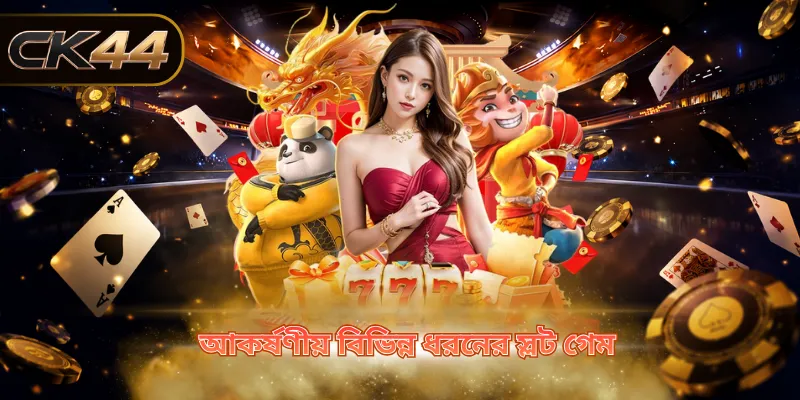 আকর্ষণীয় বিভিন্ন ধরনের স্লট গেম 
